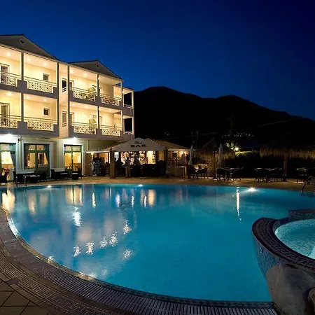 Lefko & Hotel apartamentowy Nydri (Lefkada)